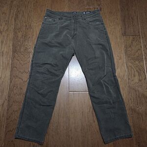 Kuhl Revolvr Pants Mens 36x32 Green Vintage Patina Dye Gusseted Crotch Hiking
